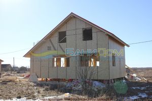 Фото готового каркасно-щитового дома